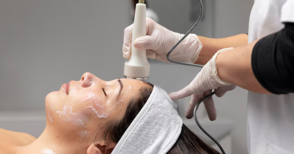 Limpeza de pele profunda em clínica Amat Estética no Porto